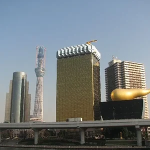 Asahi Beer Hall and Skytree