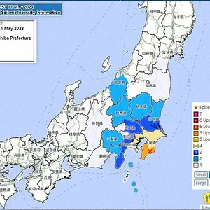 Tokyo Bay area hit by M5.4 quake