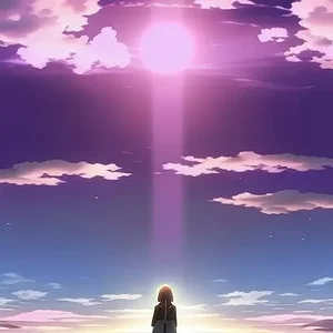 美しいキラキラ光る雲入り夢のある空間の背景 7.jpg