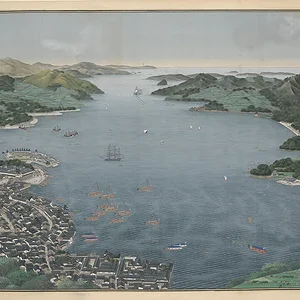 View of Nagasaki Harbour