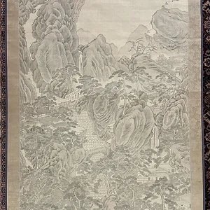 Niwa Yoshitoki Kagen Nanga School landscape 60%22 x 31%22 1.jpg