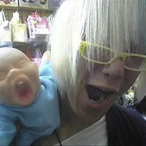 My man lettuce with a ugly ahh baby doll but a very beautiful picture would eat