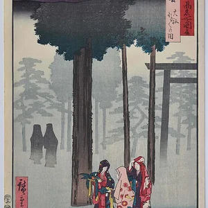 Hiroshige - Izumo Shrine