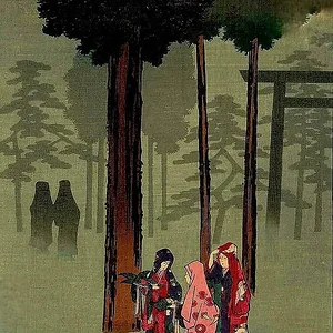 Hiroshige - Izumo Shrine