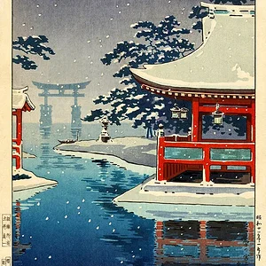 Snowy Miyajima