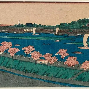 Mimeguri Embankment on Sumida