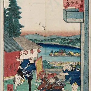 Terrace of the Yushima Tenjin Shrine