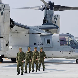V-22 Osprey at Camp Saga