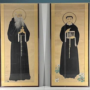 Portraits of St. James Kisai and St. Francis Kichi