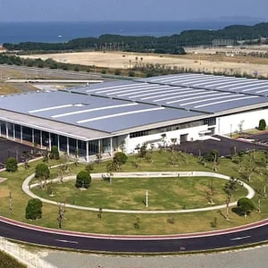 Osmotic power facility in Fukuoka