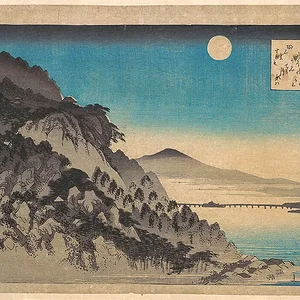 Autumn Moon at Ishiyama