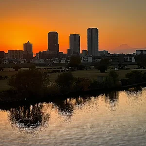 tamagawa-sunset.webp