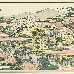 Ōji Inari Asukayama no Zu