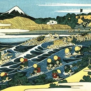 Katsushika Hokusai - Fuji