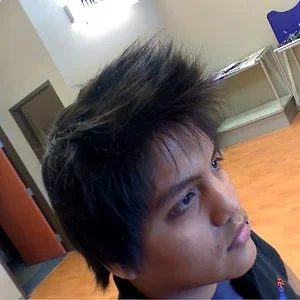 Hmm. . .

That's one weird hair-do. = w =