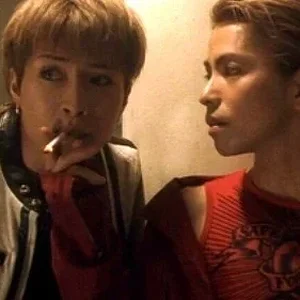 Gackt(Sho) and Hyde(Rei) in Moon Child.