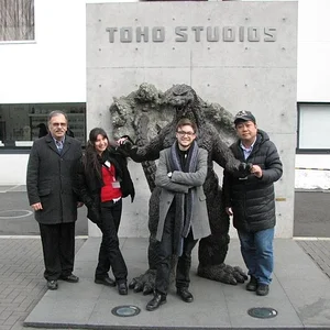 February 2014 at Toho Studios.