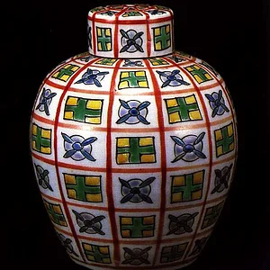 Imari tea-pot