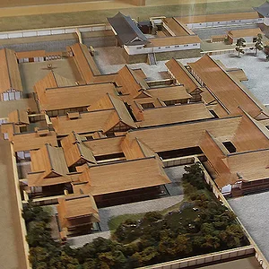 Diorama of Minakuchi Museum