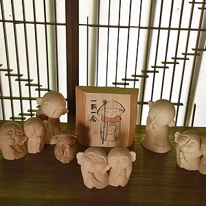 Monk figurines