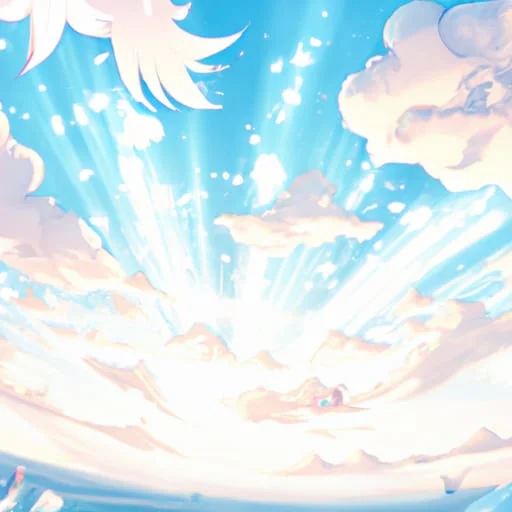 美しいキラキラ光る雲入り夢のある空間の背景 4.jpg