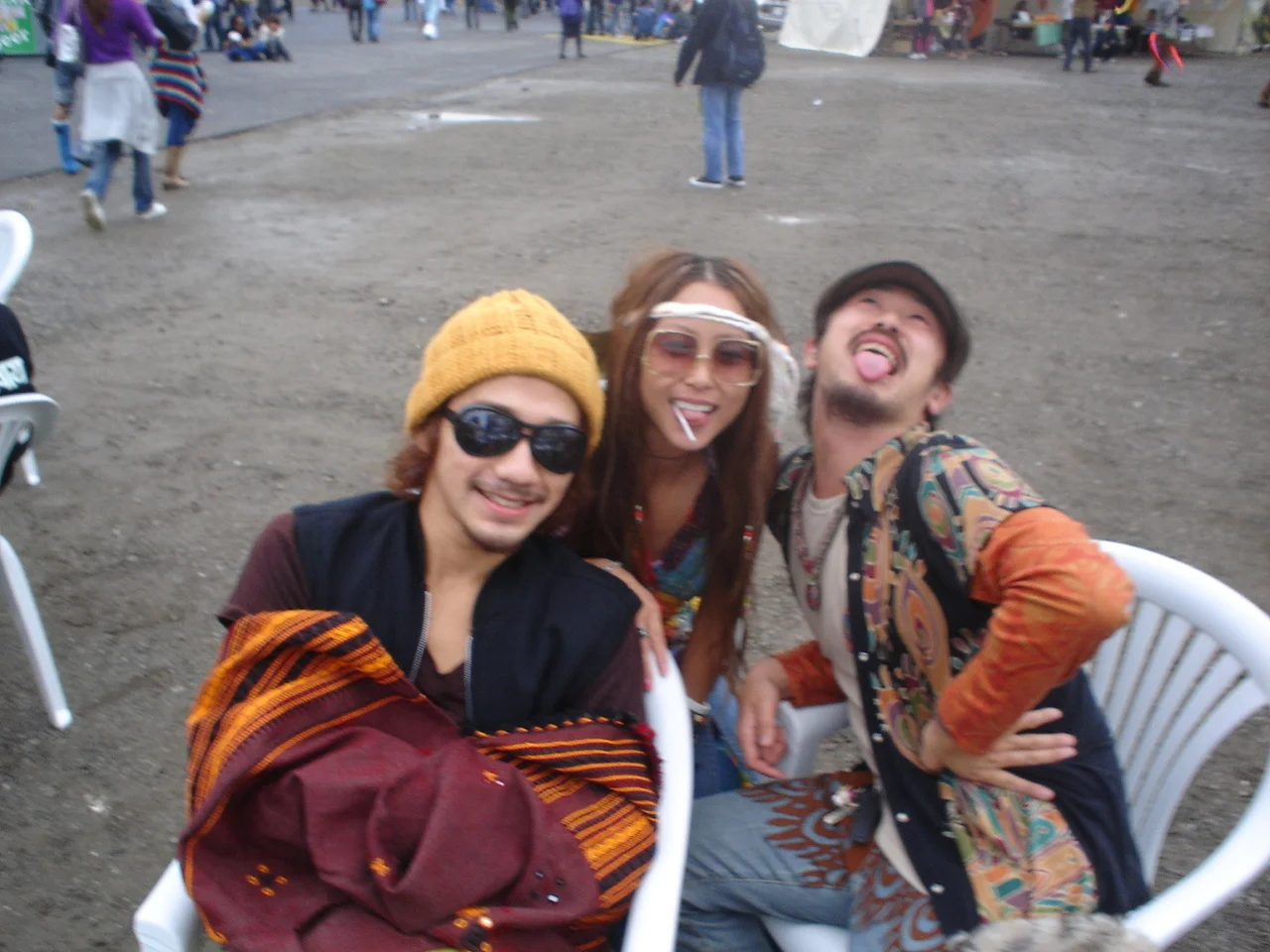 3 funky people at NAGISHA MUSIC FESTIVAL in TOKYO