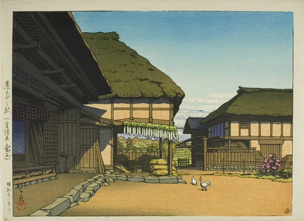A Farmhouse in Autumn