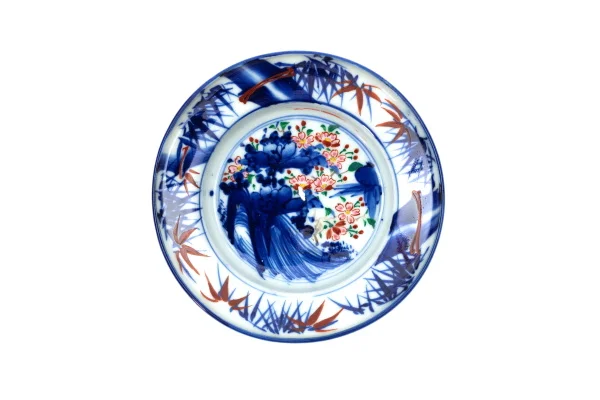 A4420-41_Japanese floral dish_inside.jpg