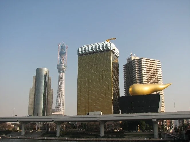 Asahi Beer Hall and Skytree
