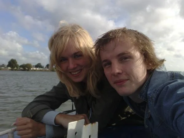 At the boat of my grandfather