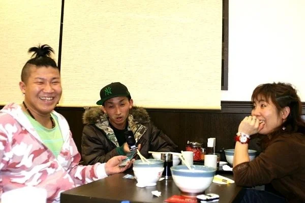 Brand, DJ Kawa-chan & Saori in Osaka