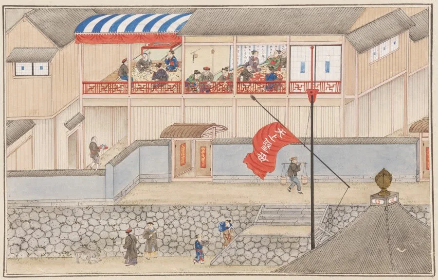 Courtesans in Chinese Quarter