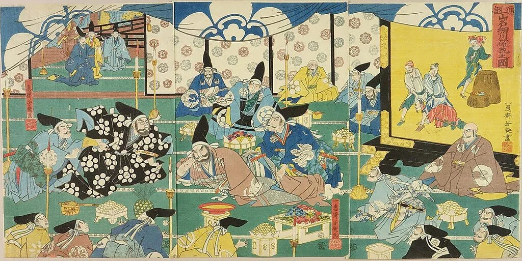 Discord between Hosokawa Katsumoto and Yamana Sōzen