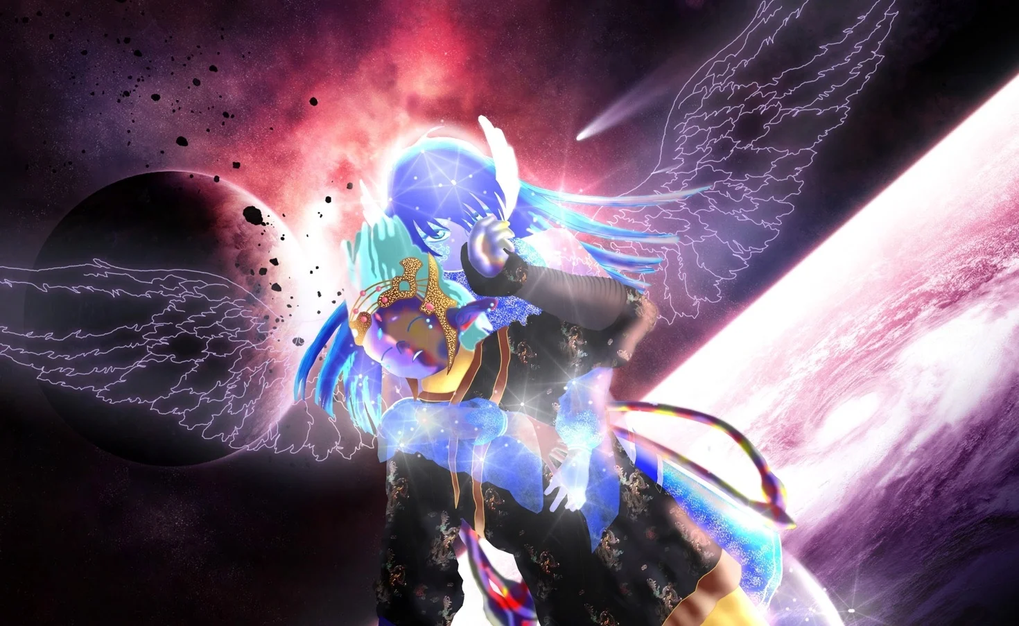 Enigma and Shin Myst fairys