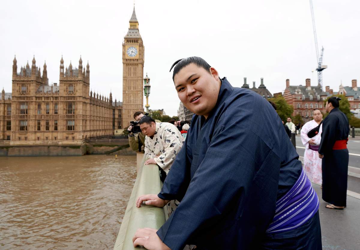 Grand Sumo Tournament in London