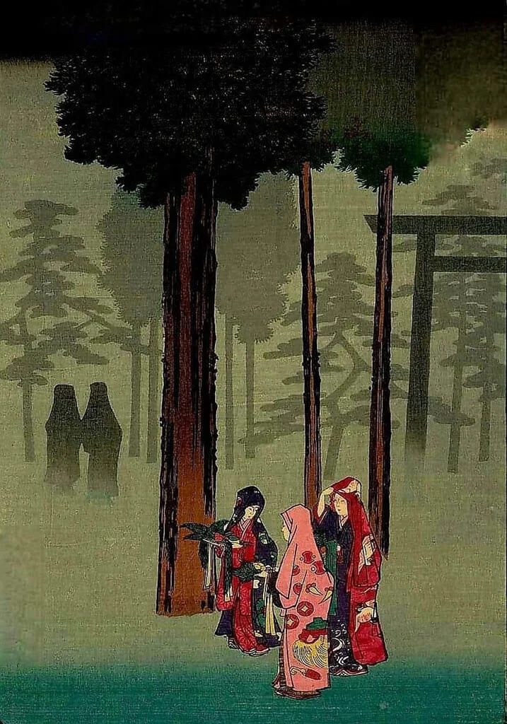 Hiroshige - Izumo Shrine