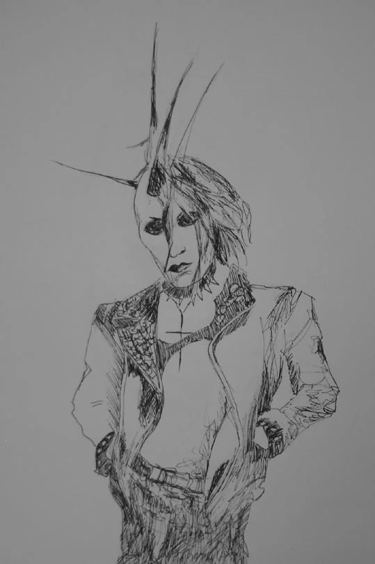 Kozi - pen sketch