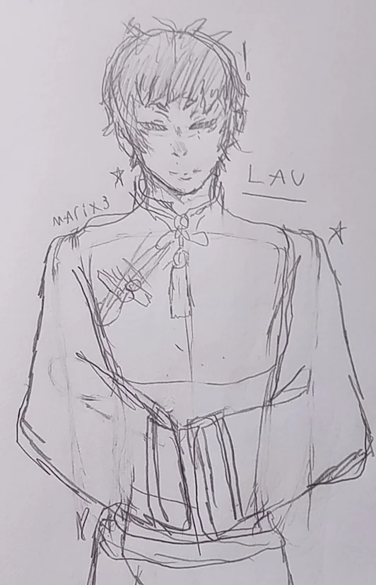 Lau drawing sorry if it looks weird