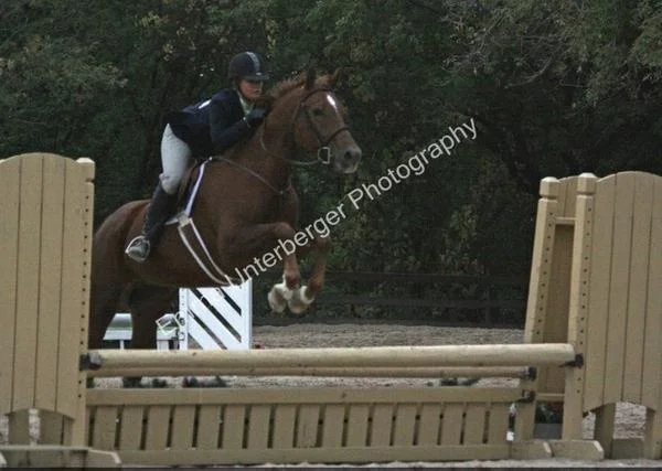 Lexi at cross roads horse show....