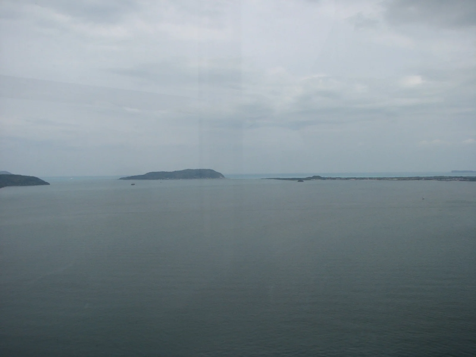 Looking towards China and Korea from Fukuoka
