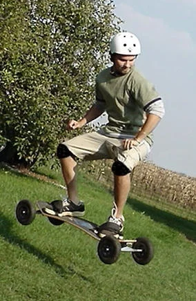me on my ATB, all-terrain board