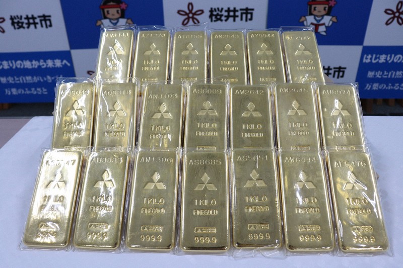 Nara resident donates gold worth 330m yen