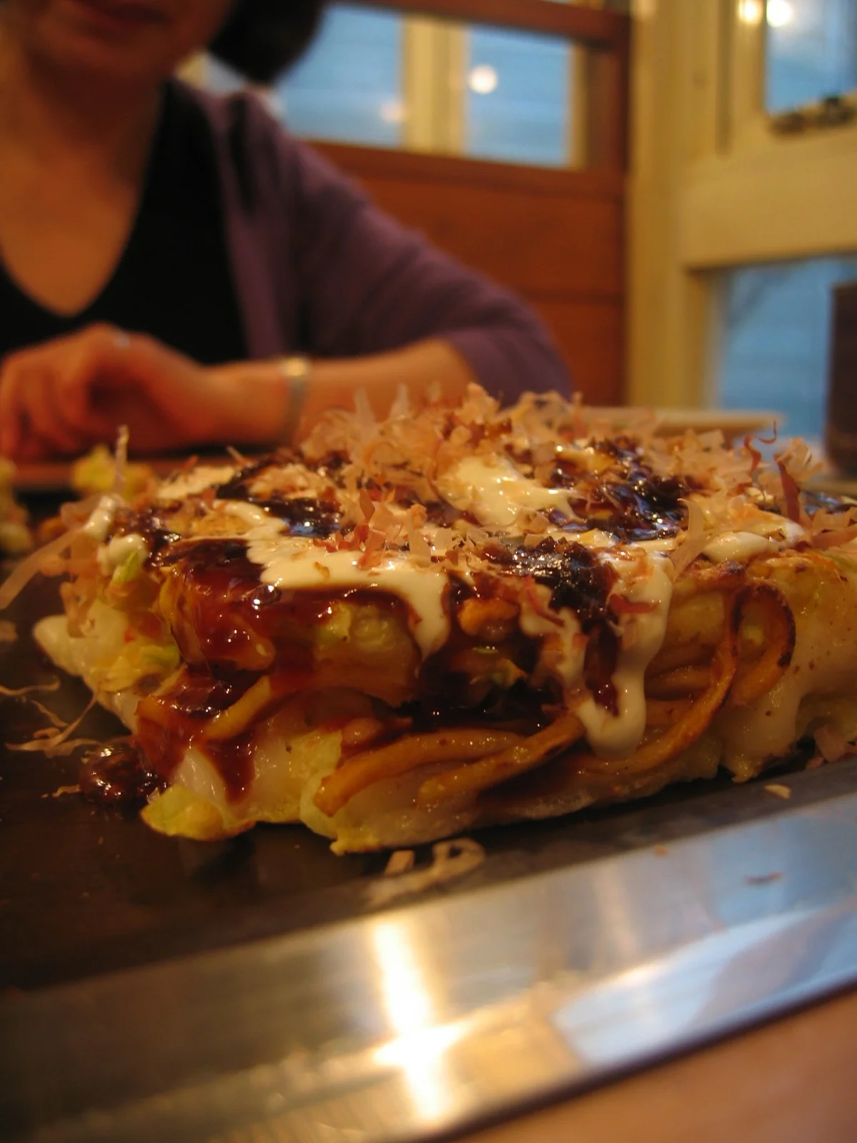 Okonomi-lunch in Namba