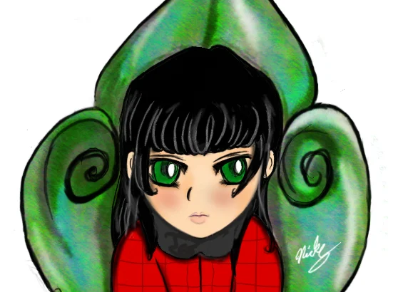 Random little girl