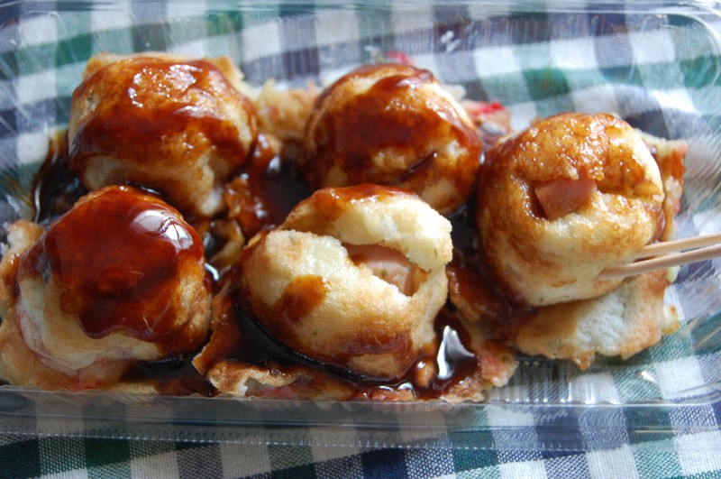 Sausage takoyaki