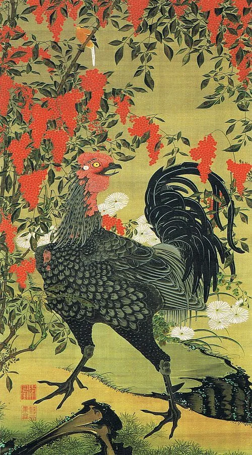 Southern sky and rooster