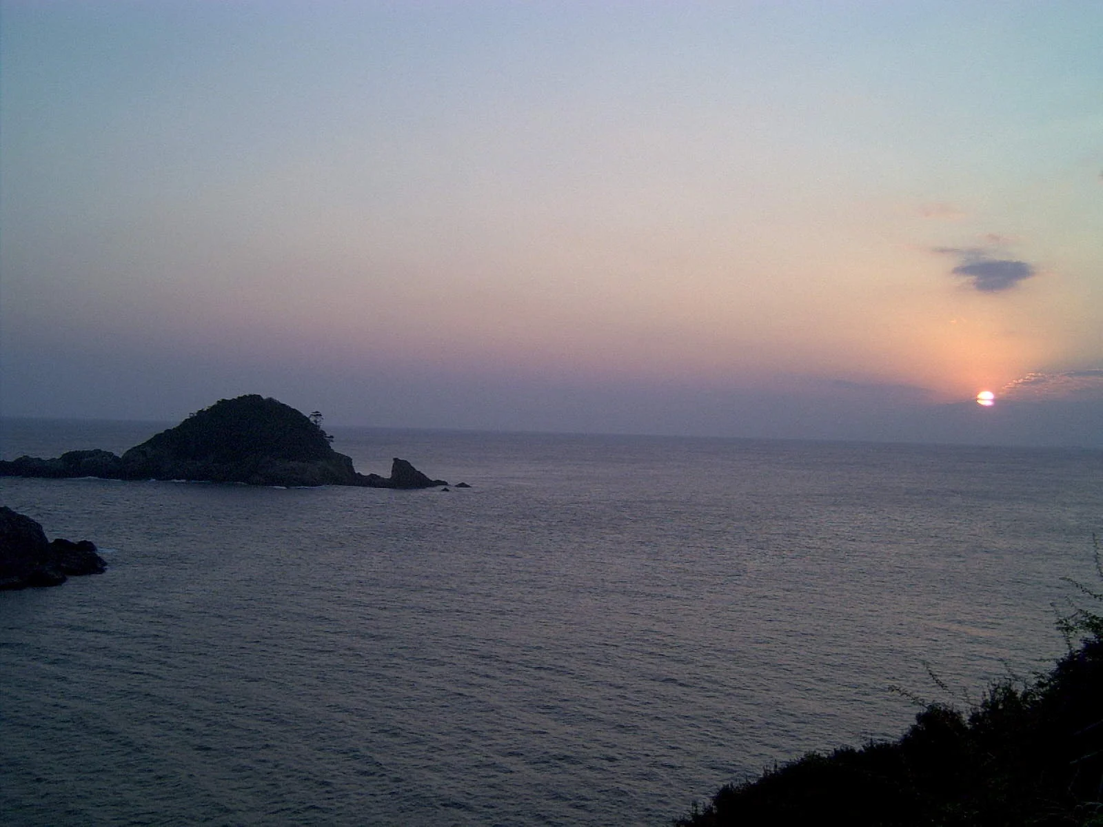 Sunset in Wakayama