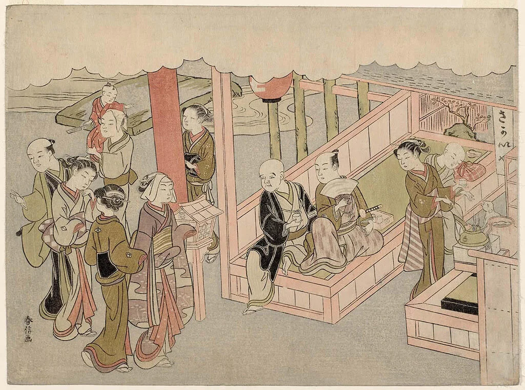 Suzuki Harunobu - Miai